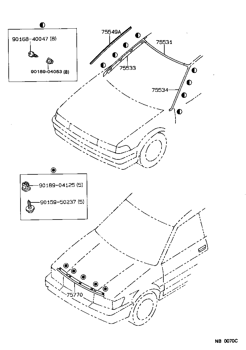  SPRINTER |  FRONT MOULDING