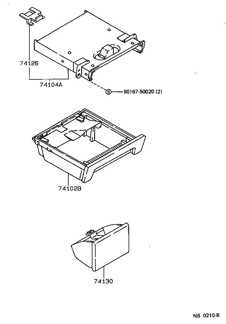  SPRINTER TRUENO |  ASH RECEPTACLE