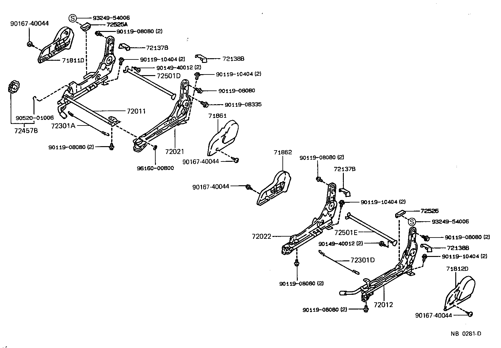  SPRINTER |  FRONT SEAT SEAT TRACK