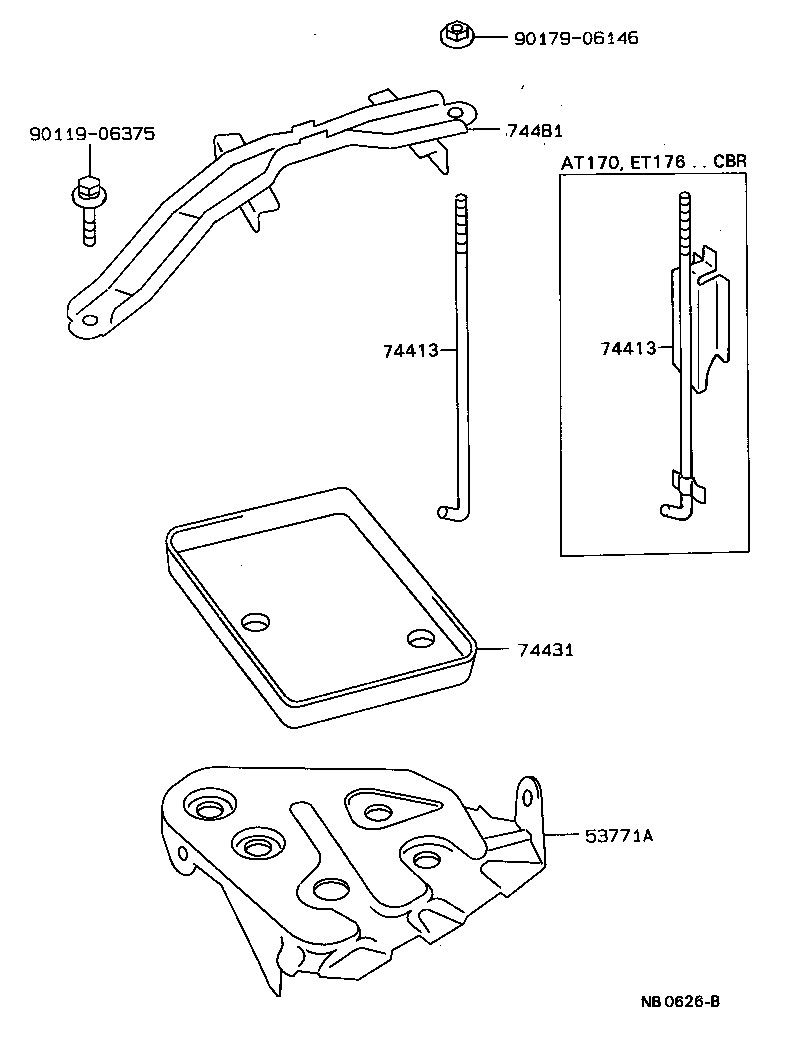  CARINA FF |  BATTERY CARRIER
