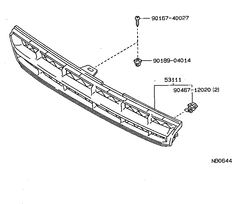  SPRINTER |  RADIATOR GRILLE
