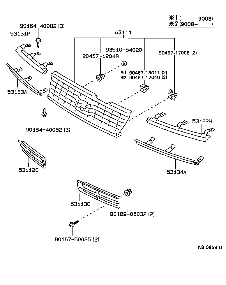  MARK 2 |  RADIATOR GRILLE