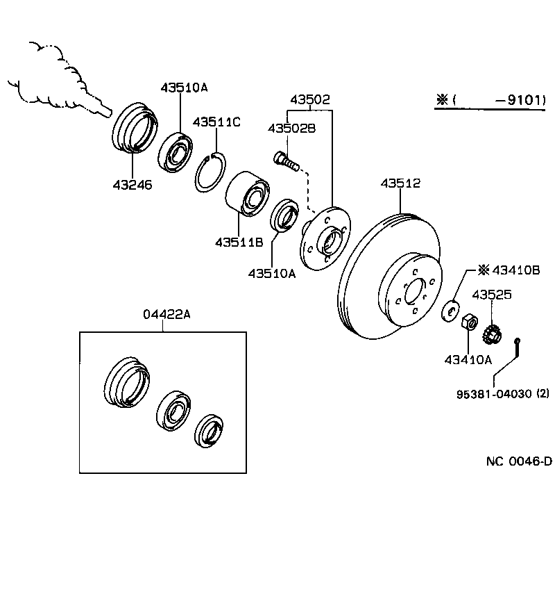  SPRINTER |  FRONT AXLE HUB