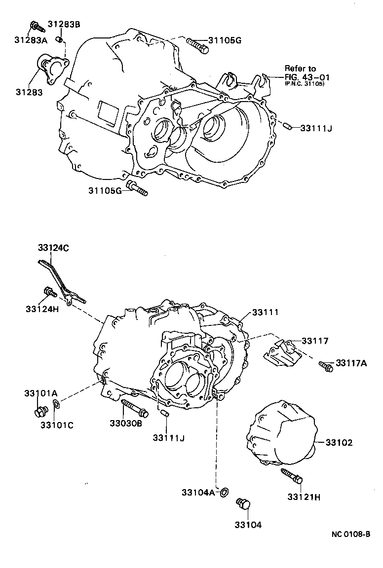  SPRINTER |  CLUTCH HOUSING TRANSMISSION CASE MTM