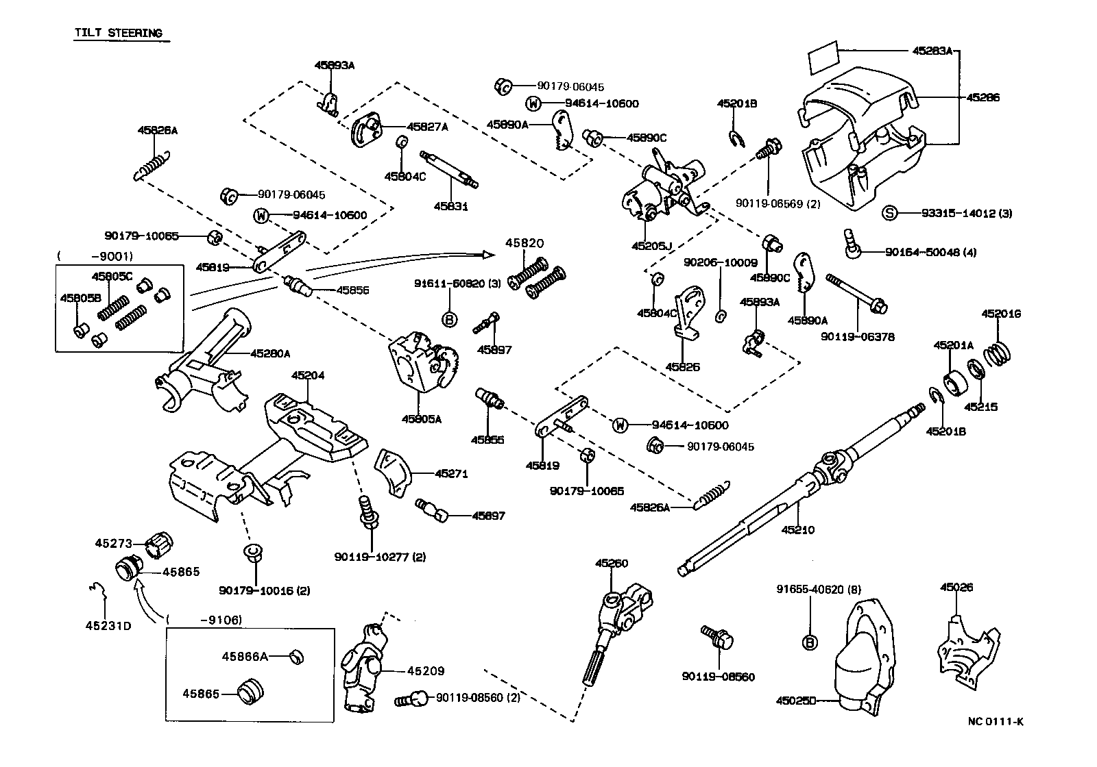  SPRINTER |  STEERING COLUMN SHAFT
