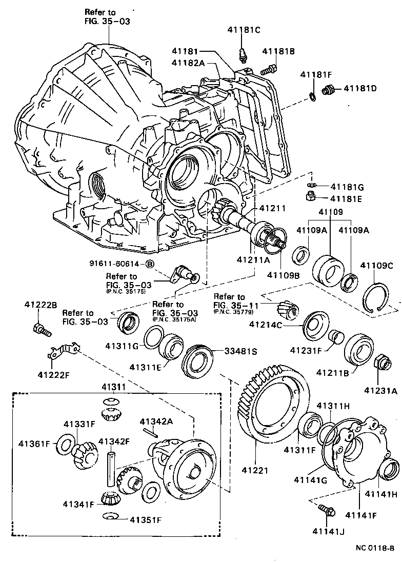  SPRINTER |  FRONT AXLE HOUSING DIFFERENTIAL