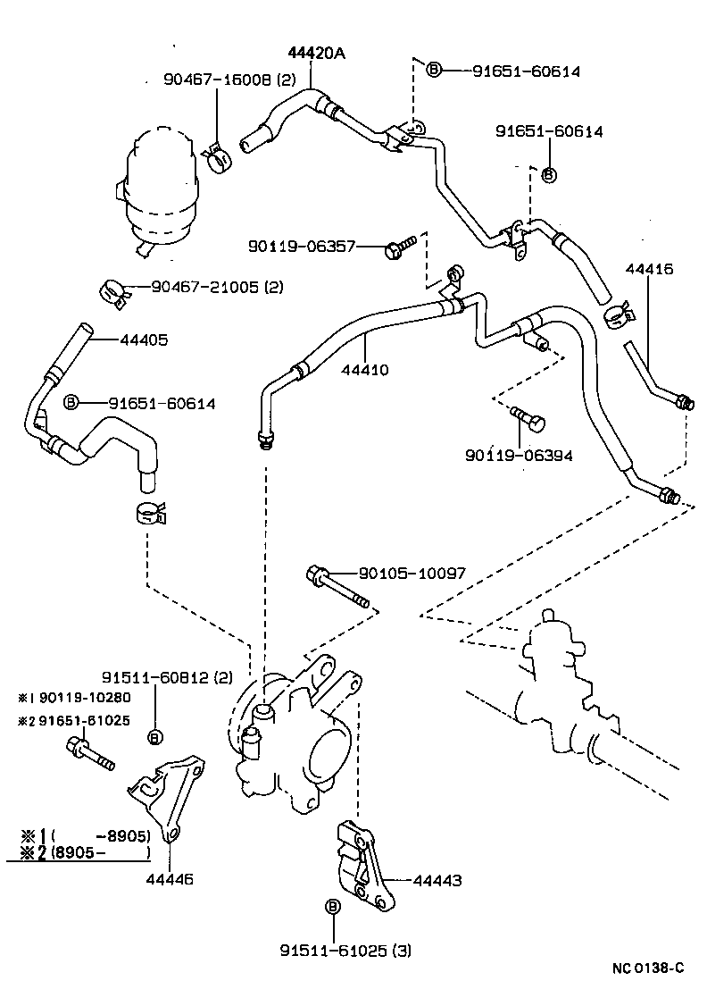  SPRINTER |  POWER STEERING TUBE