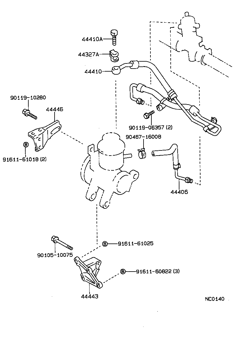  SPRINTER |  POWER STEERING TUBE