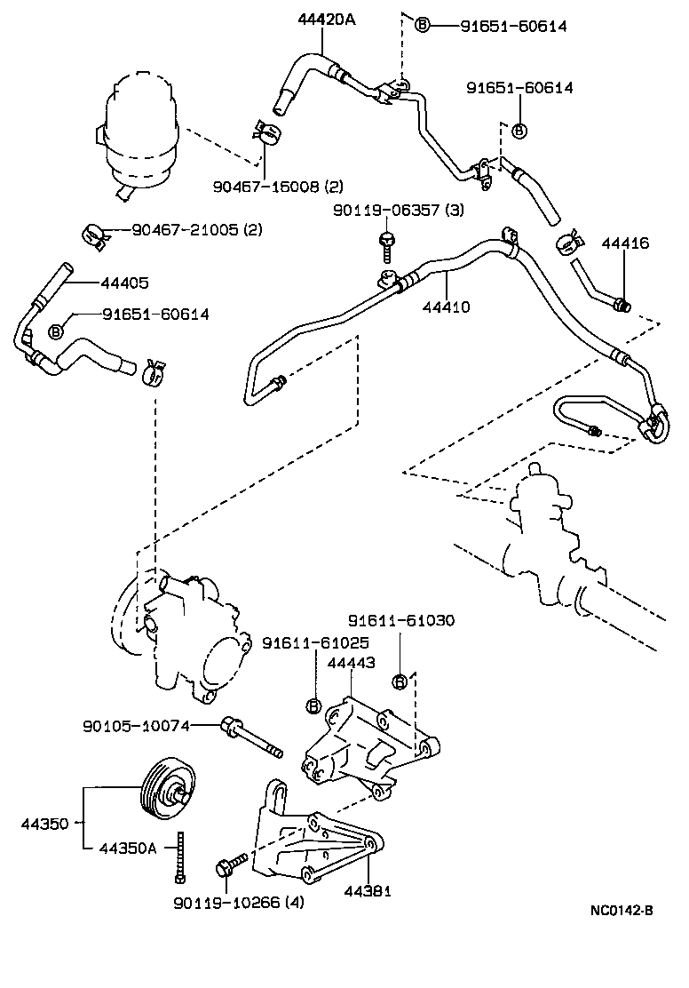  SPRINTER |  POWER STEERING TUBE