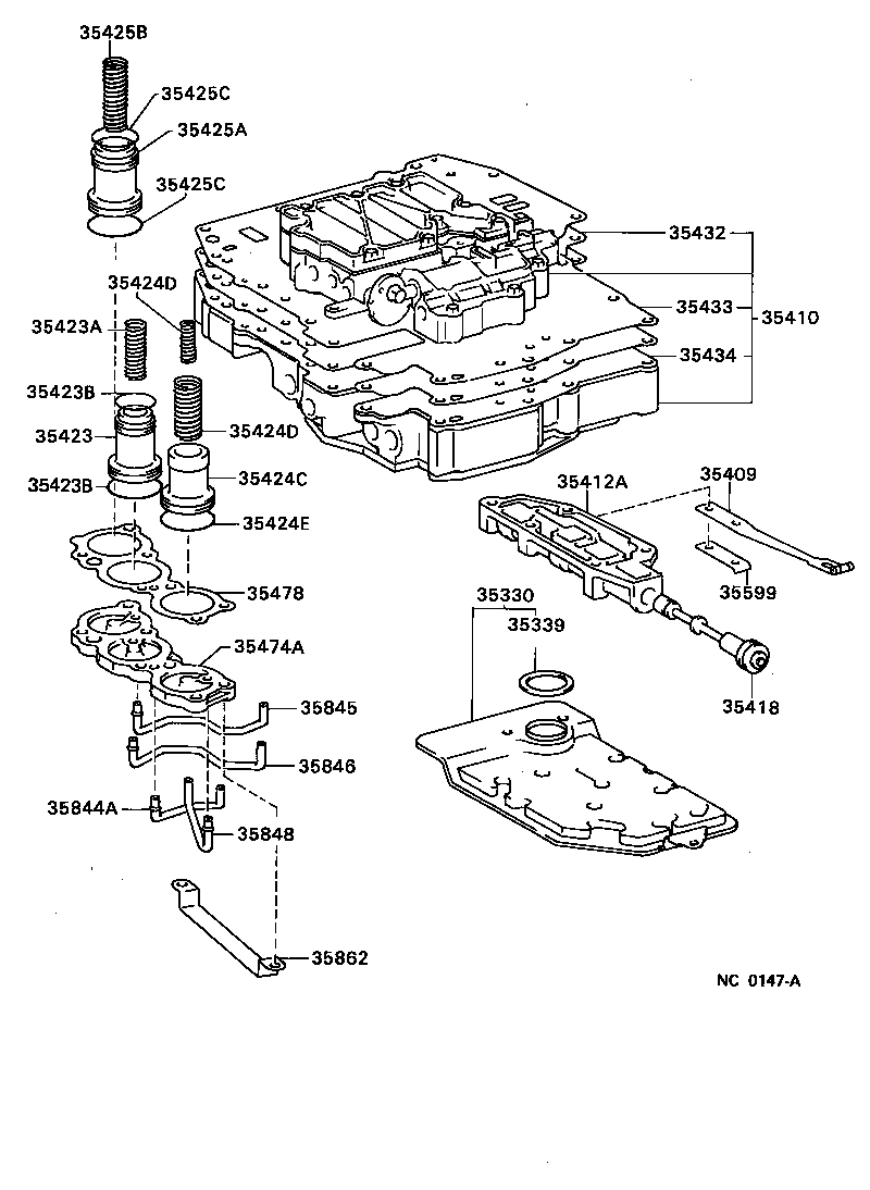  SPRINTER |  VALVE BODY OIL STRAINER ATM