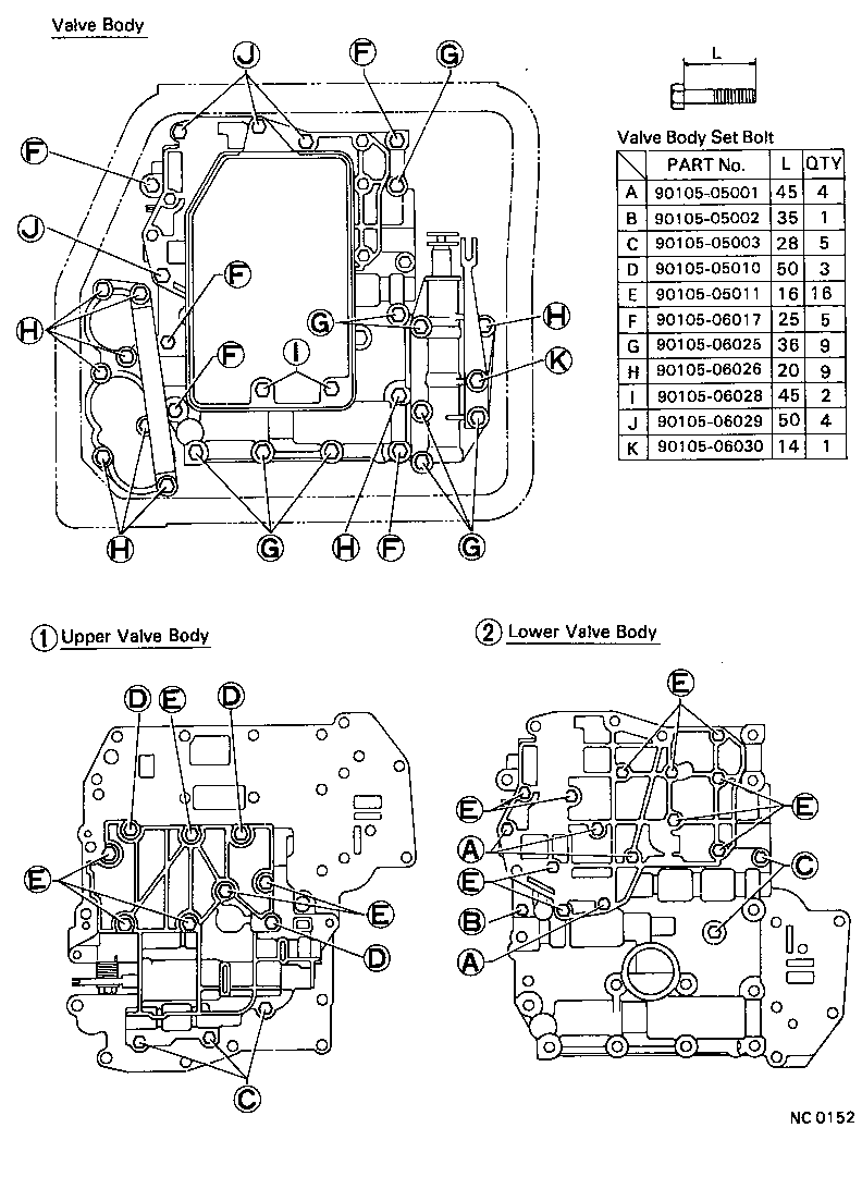  SPRINTER |  VALVE BODY OIL STRAINER ATM