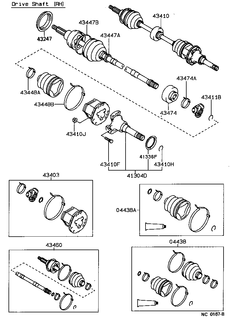  SPRINTER |  FRONT DRIVE SHAFT