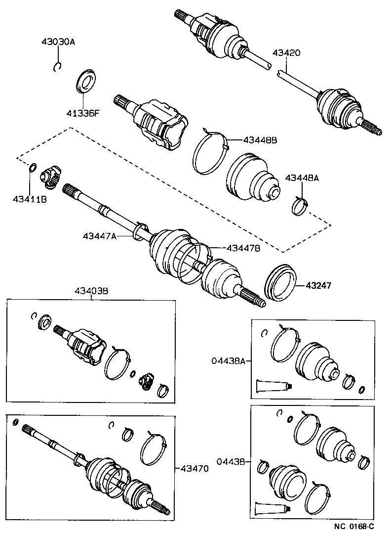  SPRINTER |  FRONT DRIVE SHAFT