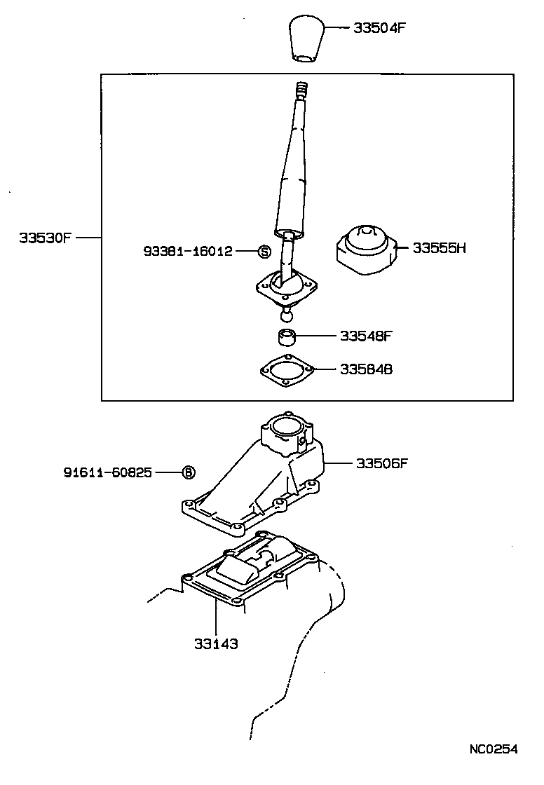  CROWN |  SHIFT LEVER RETAINER