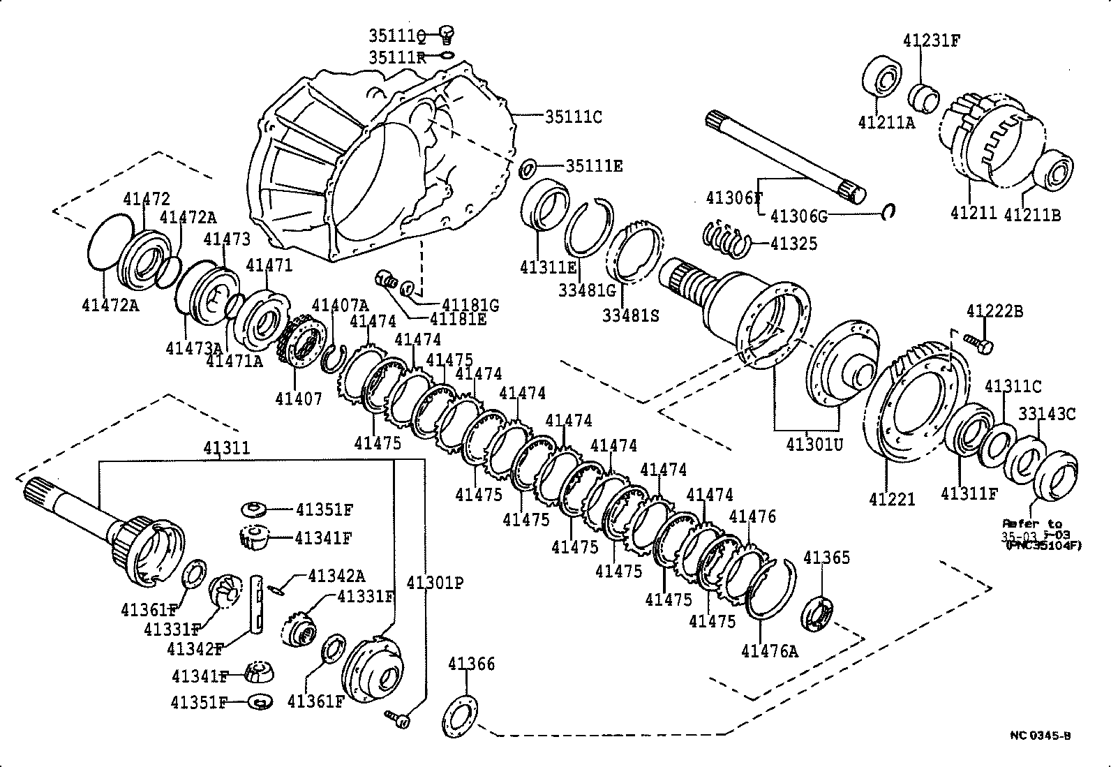  SPRINTER |  FRONT AXLE HOUSING DIFFERENTIAL