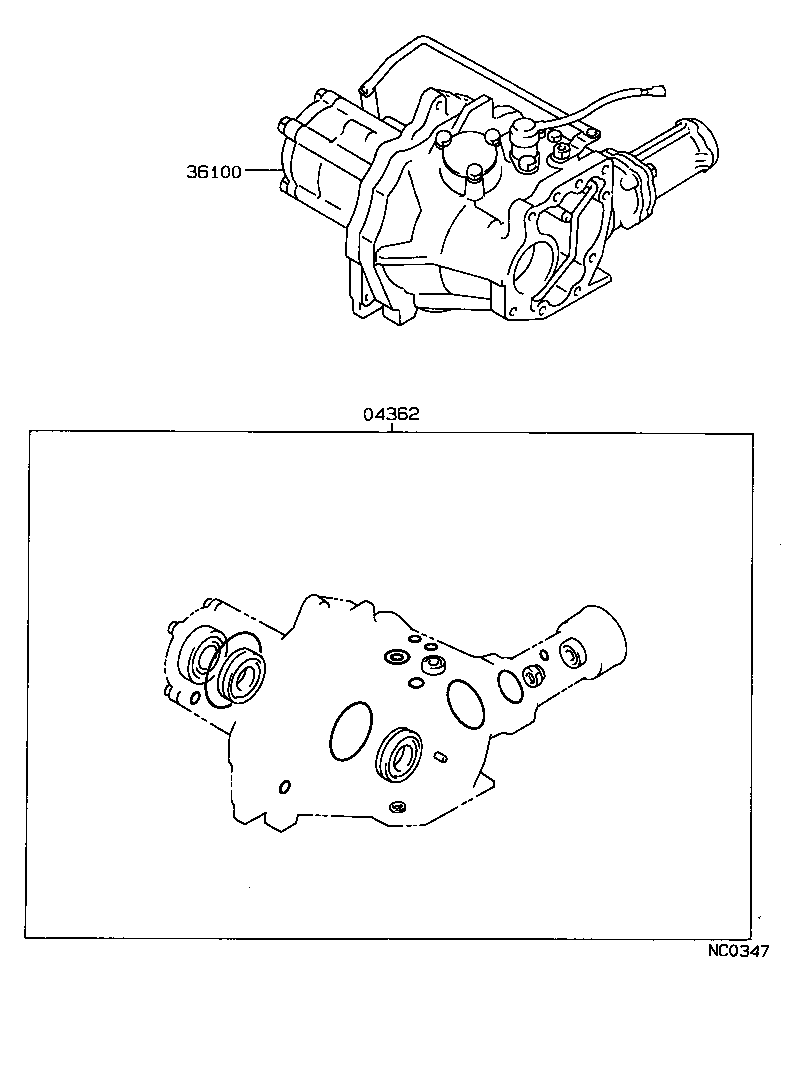  SPRINTER CARIB |  TRANSFER ASSEMBLY GASKET KIT