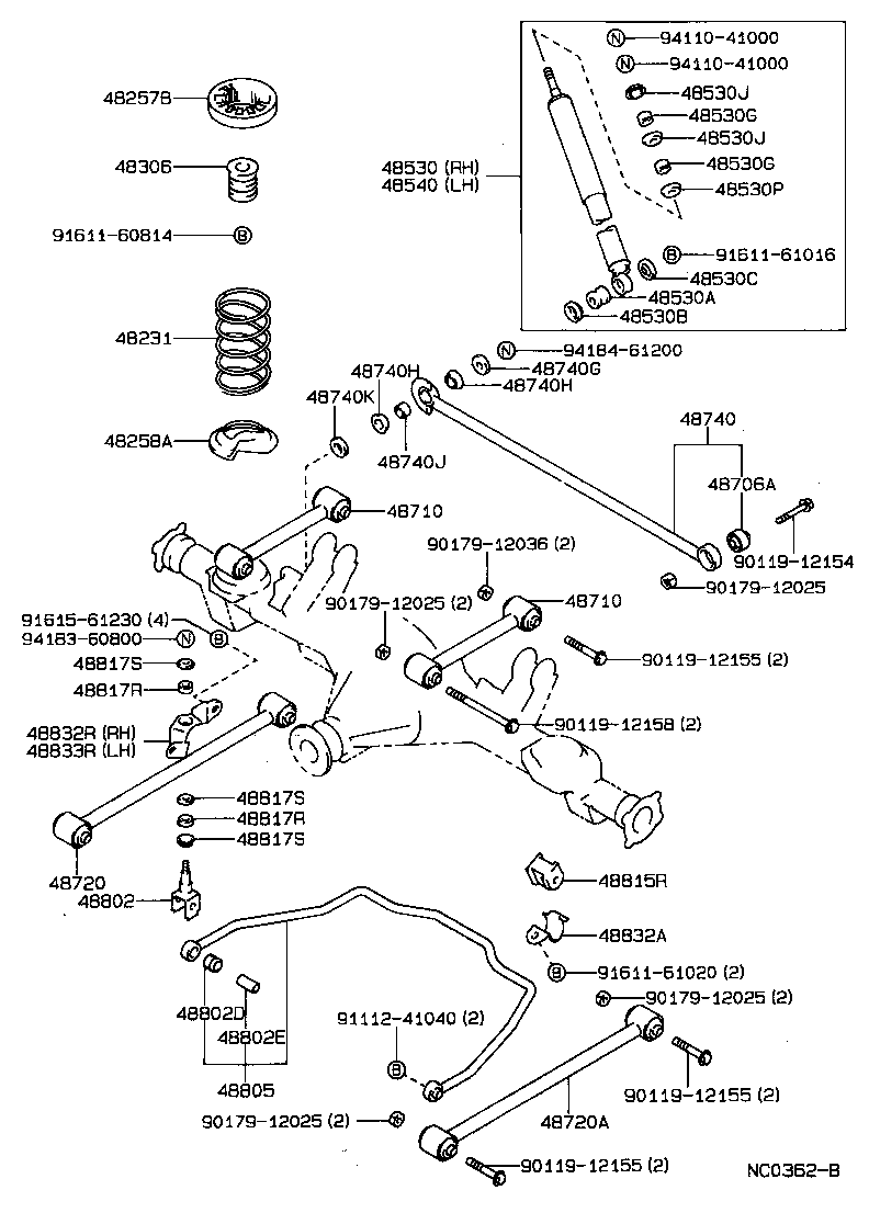  SPRINTER |  REAR SPRING SHOCK ABSORBER