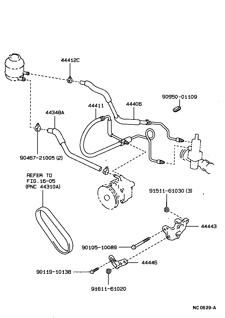 CHASER |  POWER STEERING TUBE
