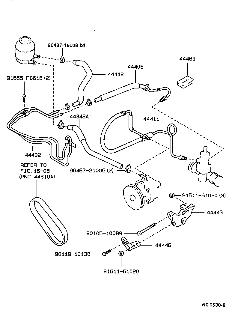  CHASER |  POWER STEERING TUBE