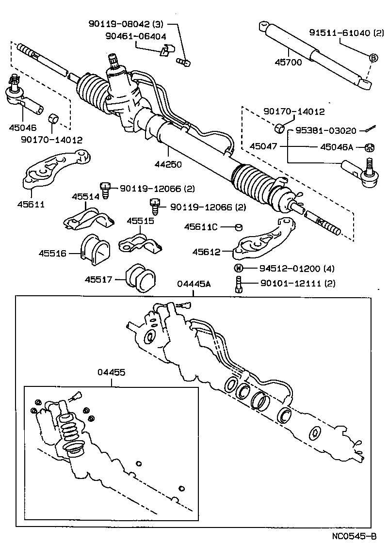  CRESTA |  FRONT STEERING GEAR LINK