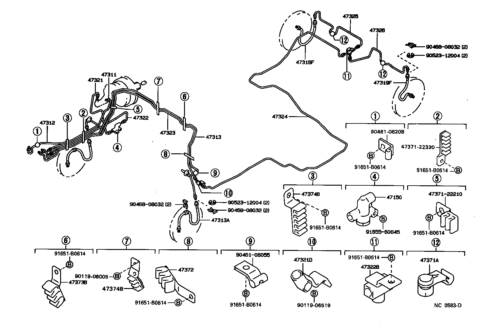  MARK 2 |  BRAKE TUBE CLAMP