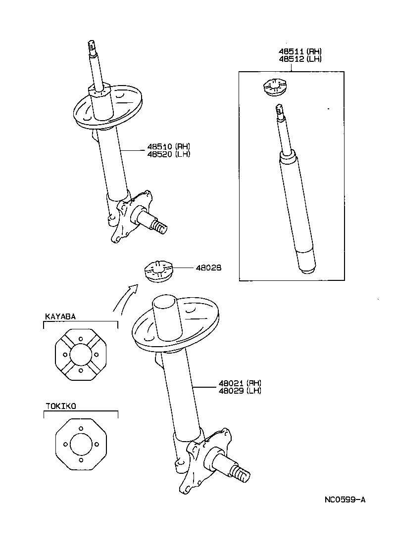  MARK 2 |  FRONT SPRING SHOCK ABSORBER