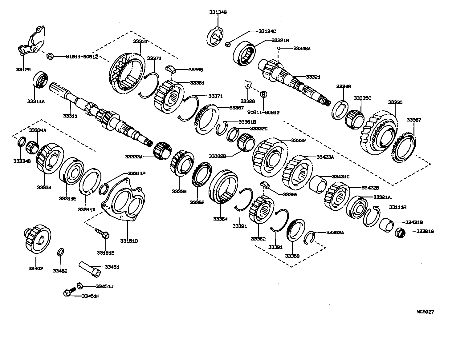  CARINA FF |  TRANSMISSION GEAR MTM