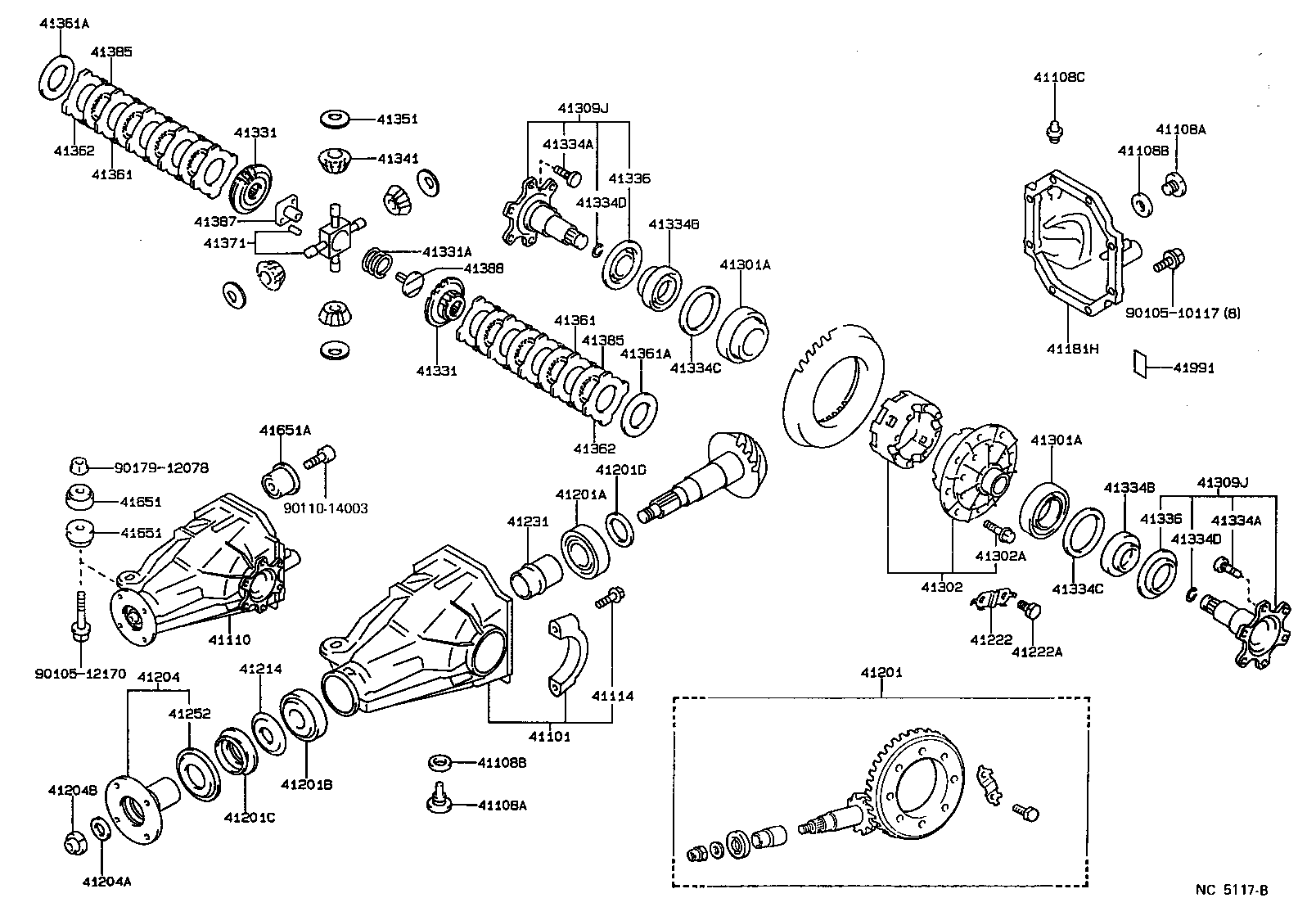  MARK 2 |  REAR AXLE HOUSING DIFFERENTIAL