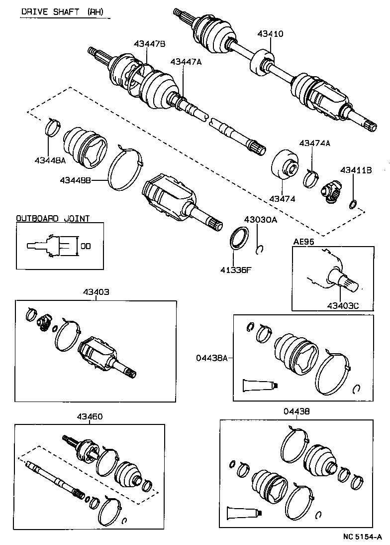  SPRINTER |  FRONT DRIVE SHAFT