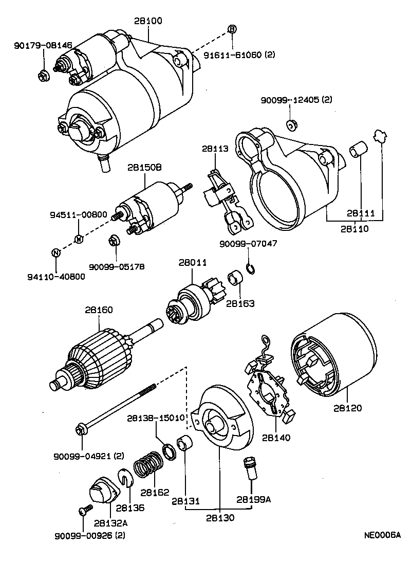  COROLLA |  STARTER