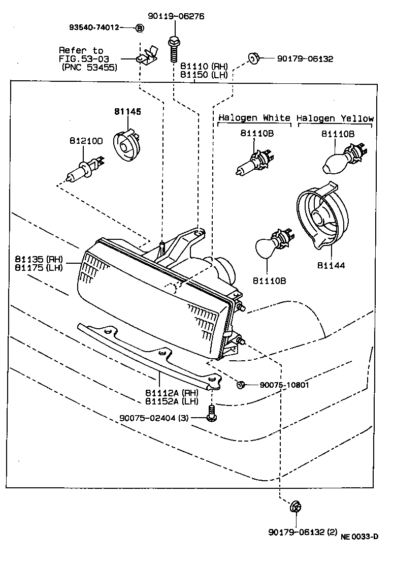  SPRINTER TRUENO |  HEADLAMP