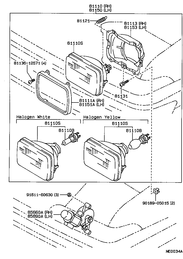  SPRINTER TRUENO |  HEADLAMP