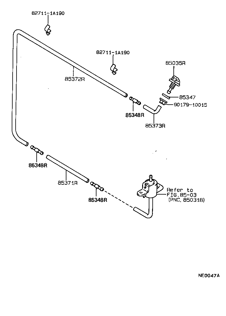  SPRINTER TRUENO |  REAR WASHER