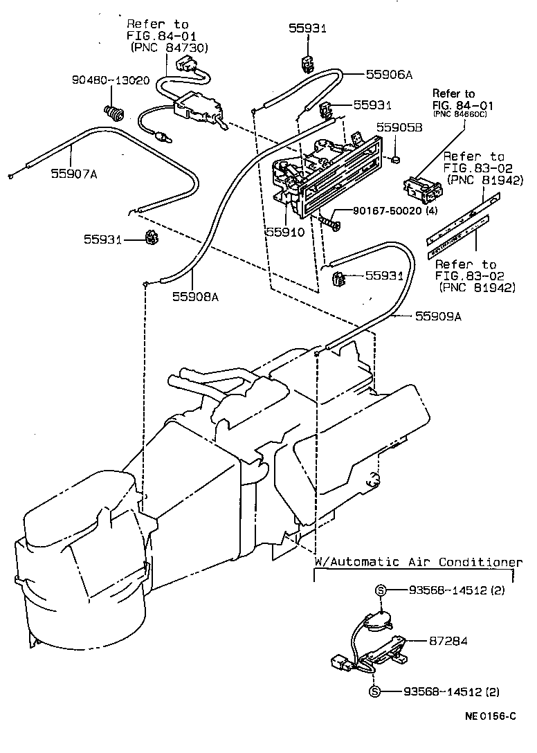  SPRINTER |  HEATING AIR CONDITIONING CONTROL AIR DUCT