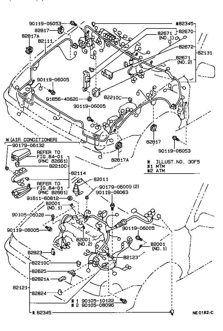  SPRINTER TRUENO |  WIRING CLAMP