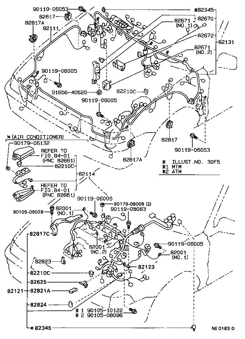  SPRINTER TRUENO |  WIRING CLAMP