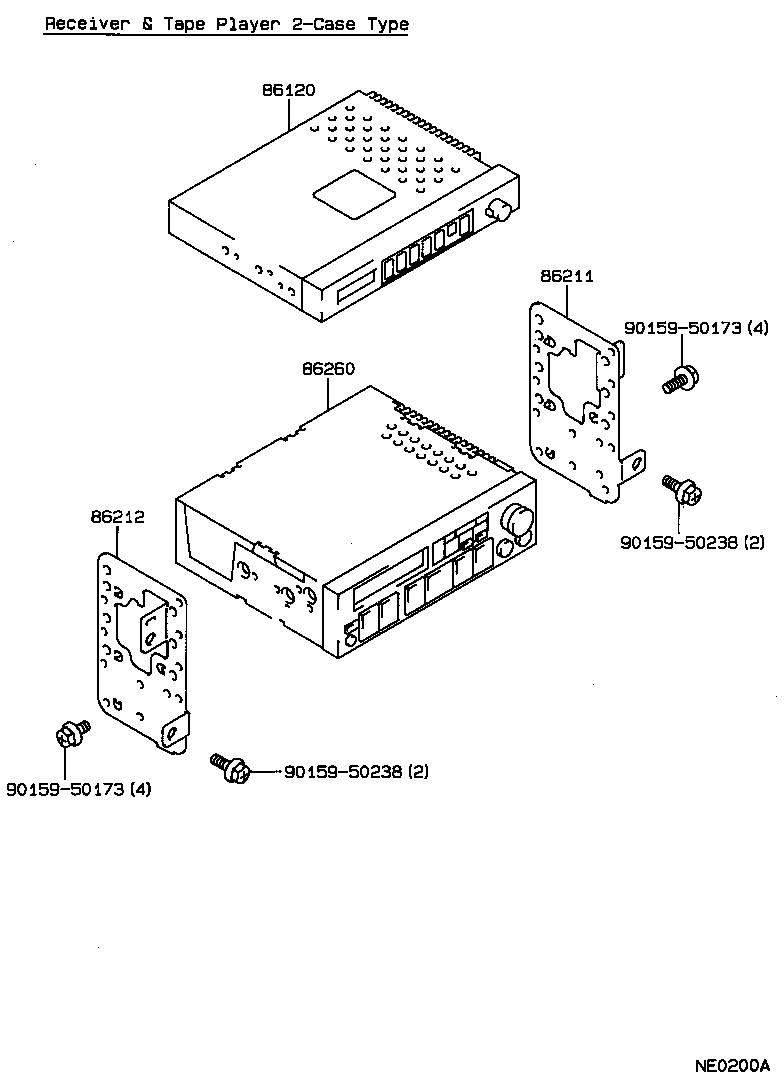  SPRINTER TRUENO |  RADIO RECEIVER AMPLIFIER CONDENSER