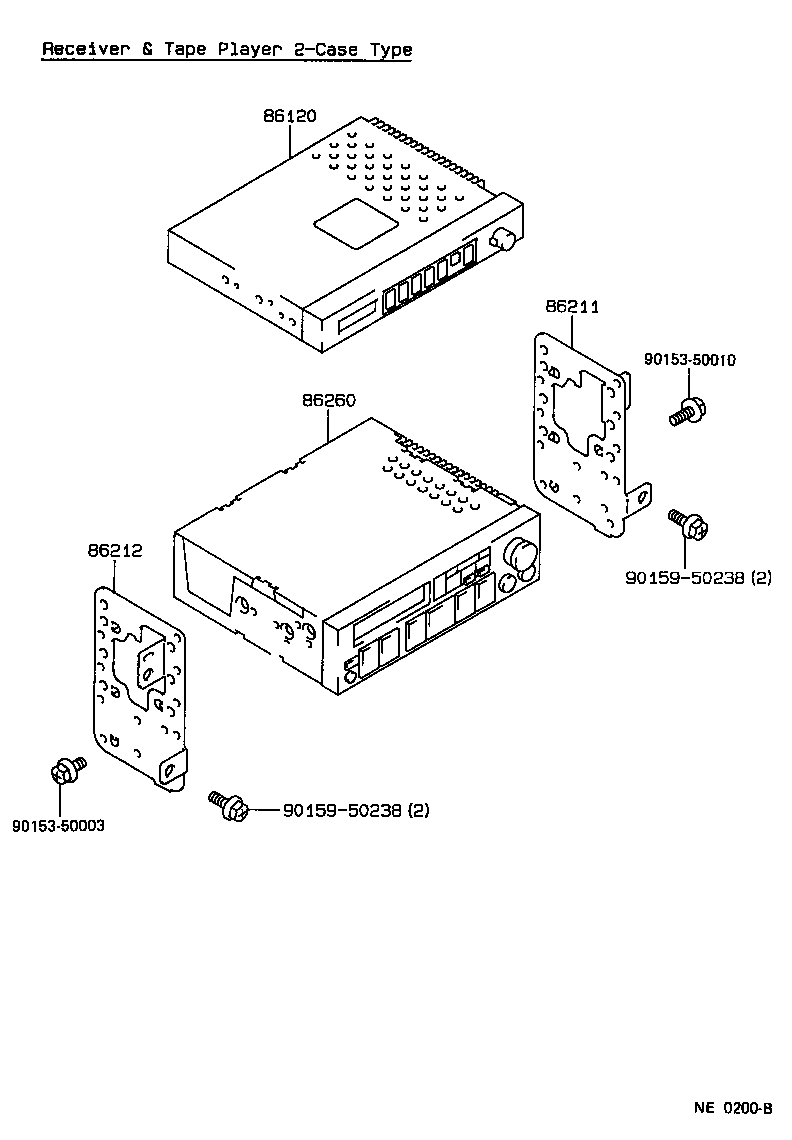  SPRINTER TRUENO |  RADIO RECEIVER AMPLIFIER CONDENSER