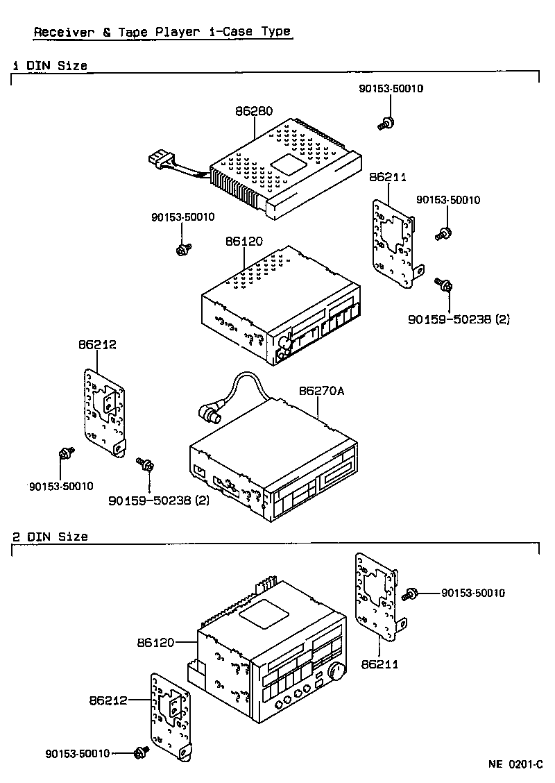  SPRINTER TRUENO |  RADIO RECEIVER AMPLIFIER CONDENSER