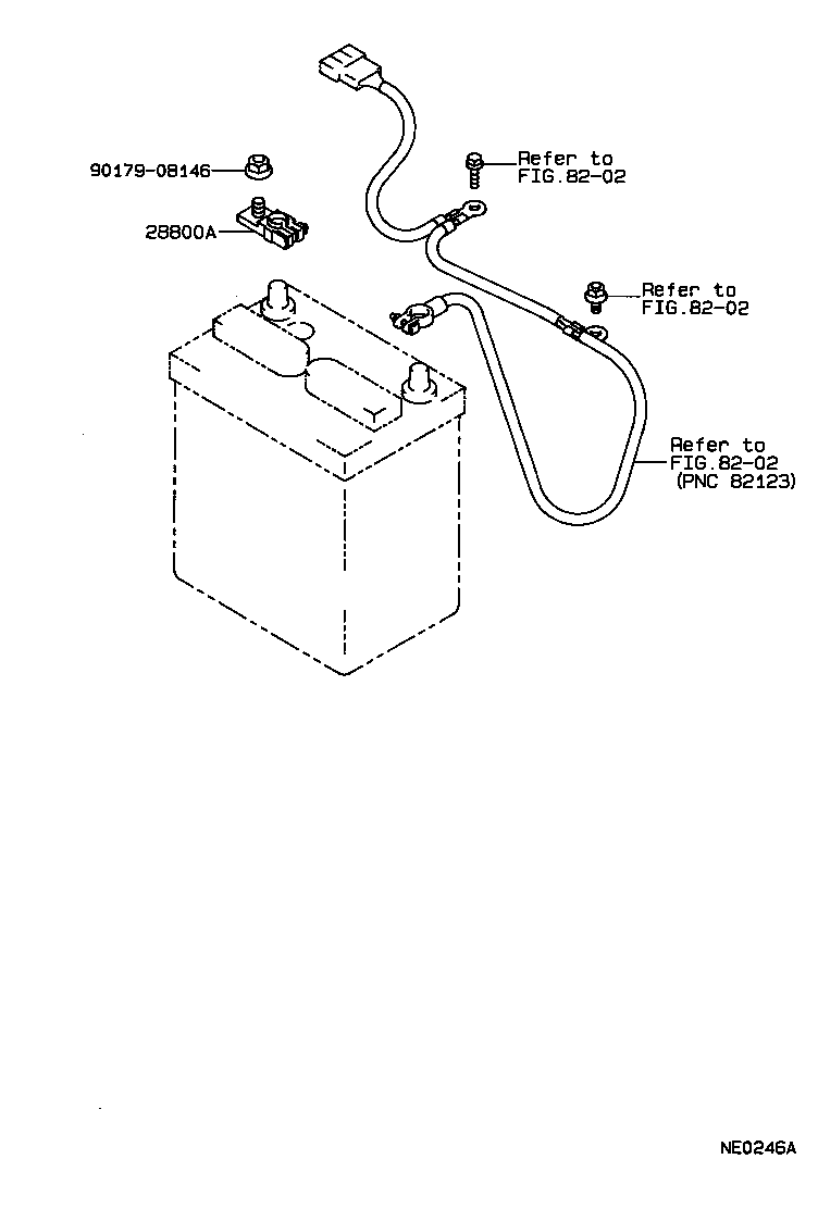  SPRINTER TRUENO |  BATTERY BATTERY CABLE