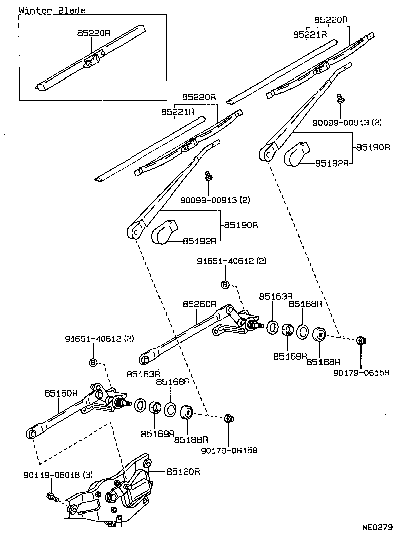  CROWN |  REAR WIPER