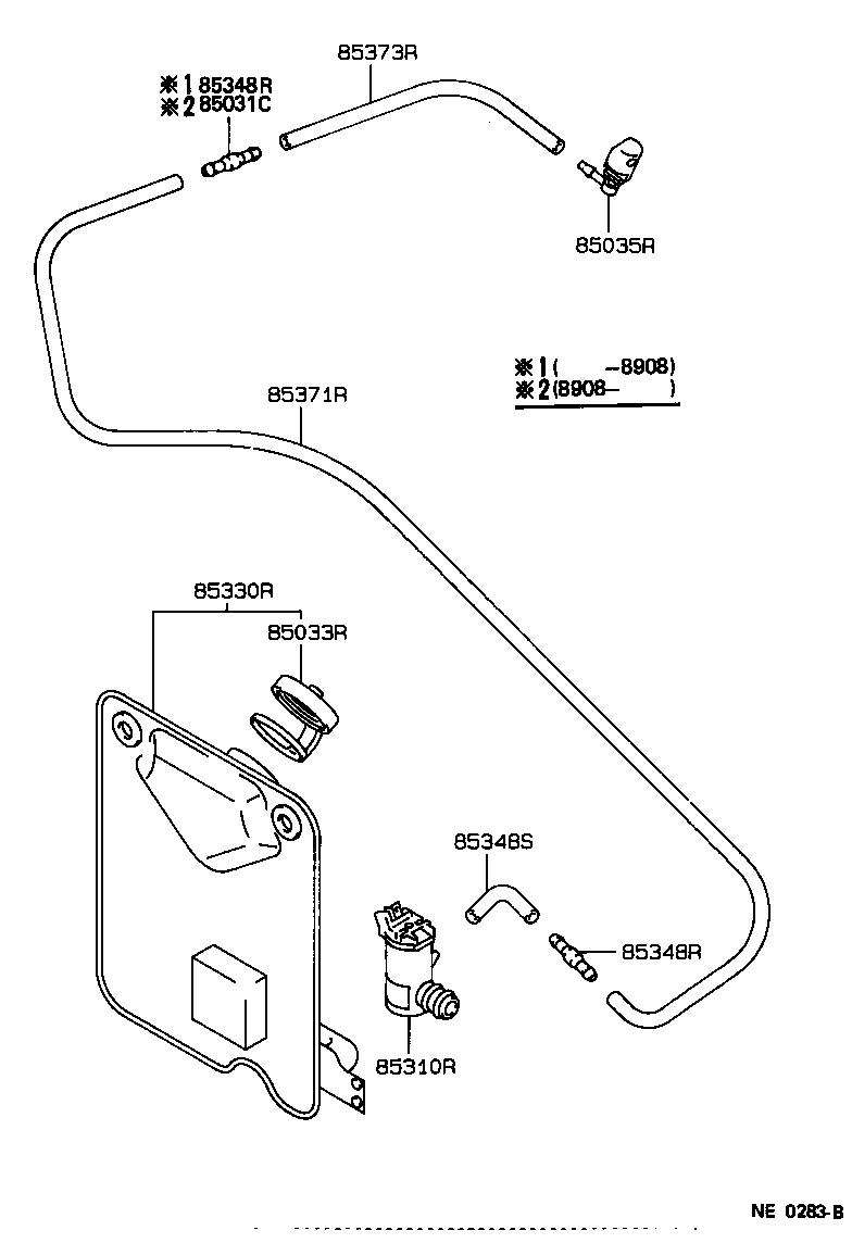  CROWN |  REAR WASHER