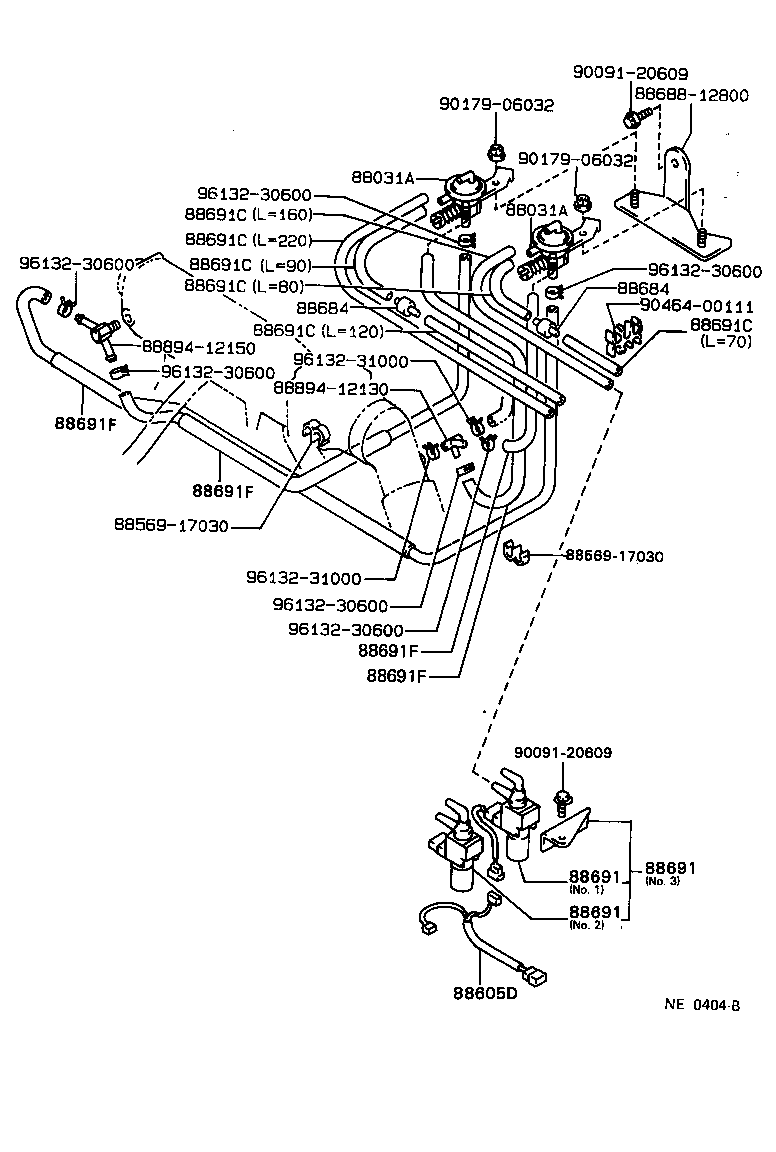  SPRINTER |  HEATING AIR CONDITIONING VACUUM PIPING