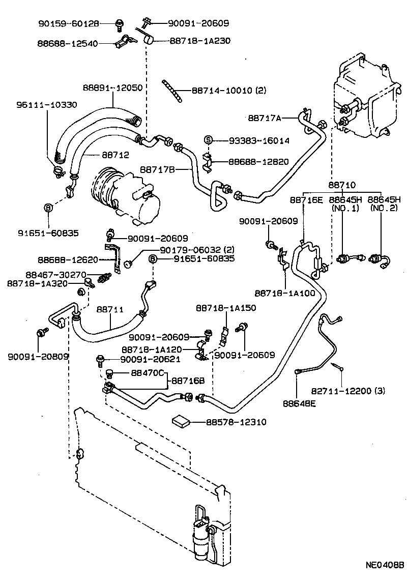  SPRINTER |  HEATING AIR CONDITIONING COOLER PIPING