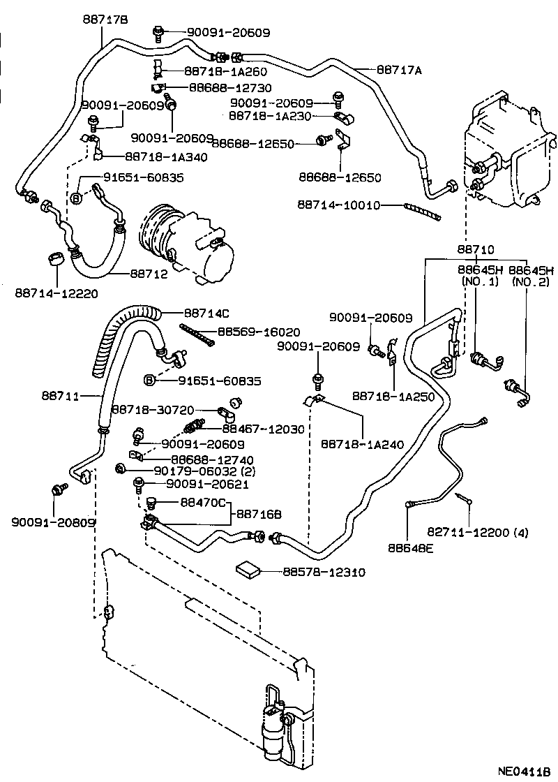  SPRINTER |  HEATING AIR CONDITIONING COOLER PIPING
