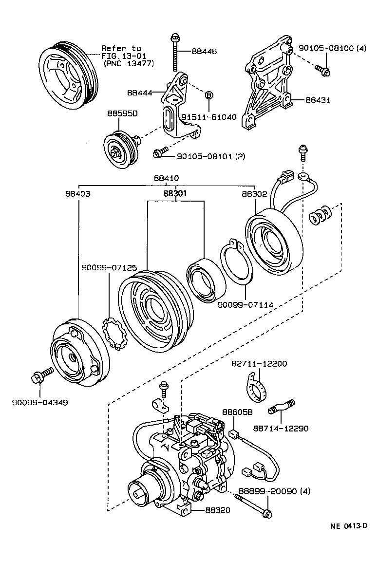  SPRINTER |  HEATING AIR CONDITIONING COMPRESSOR