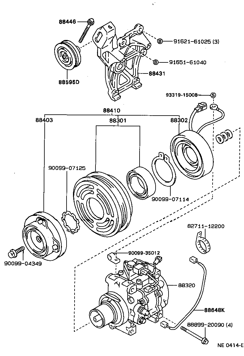  SPRINTER |  HEATING AIR CONDITIONING COMPRESSOR