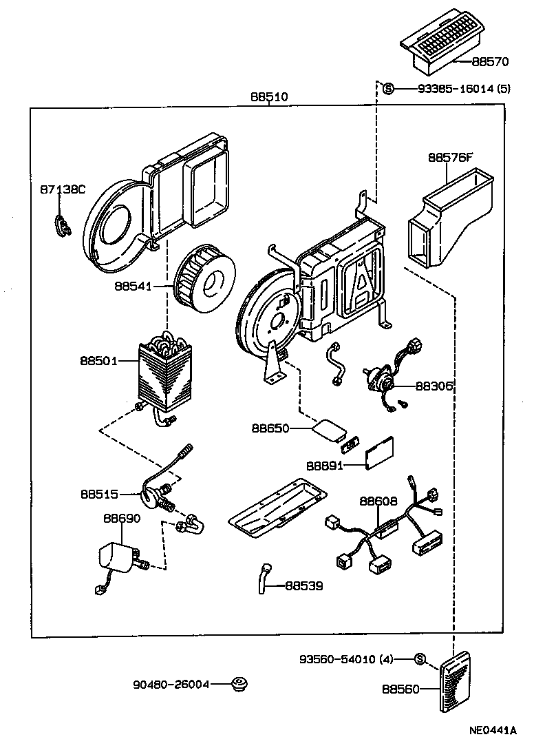  CROWN |  HEATING AIR CONDITIONING COOLER UNIT