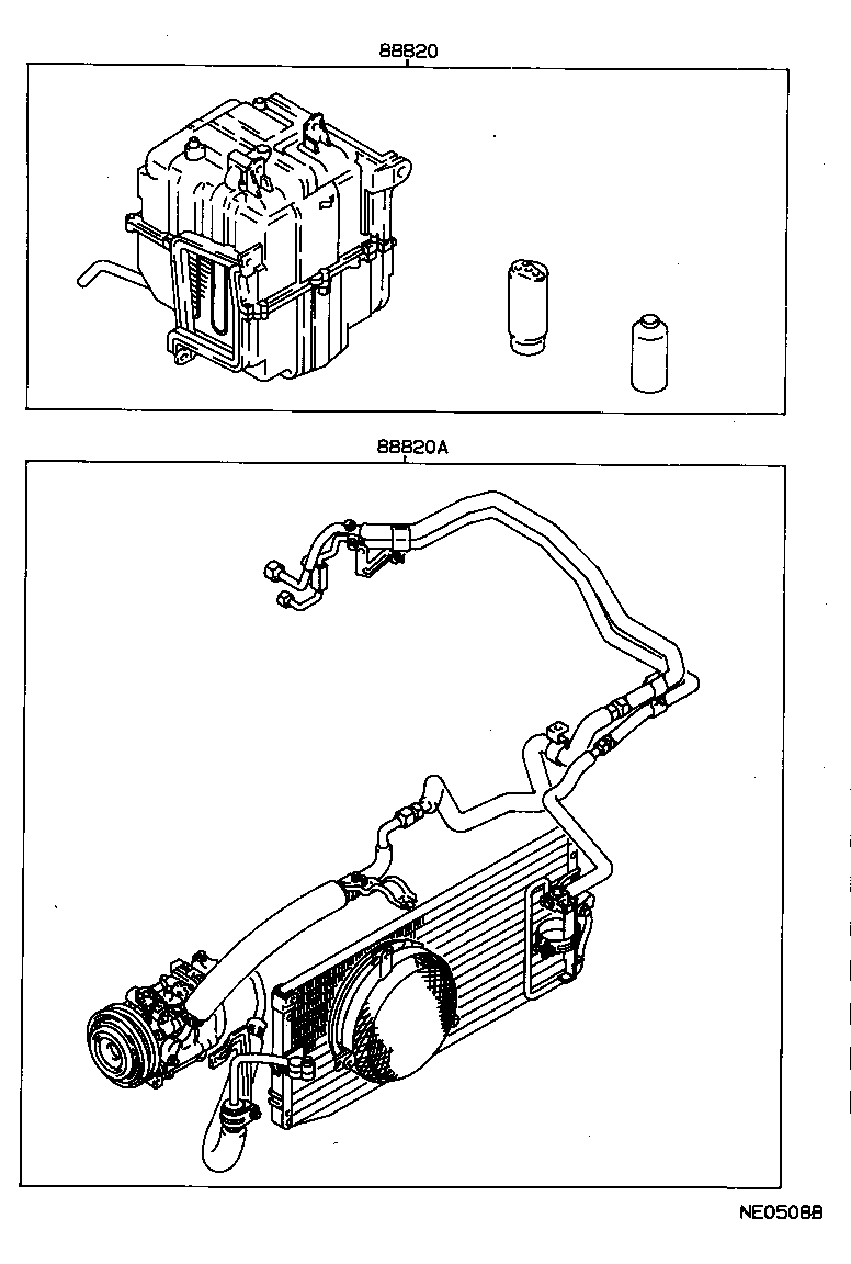  SPRINTER |  HEATING AIR CONDITIONING SET