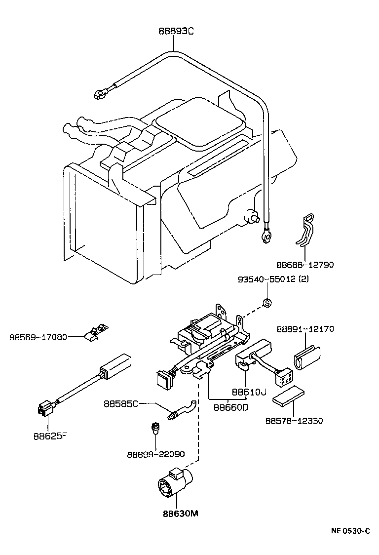  SPRINTER |  HEATING AIR CONDITIONING HEATER UNIT BLOWER